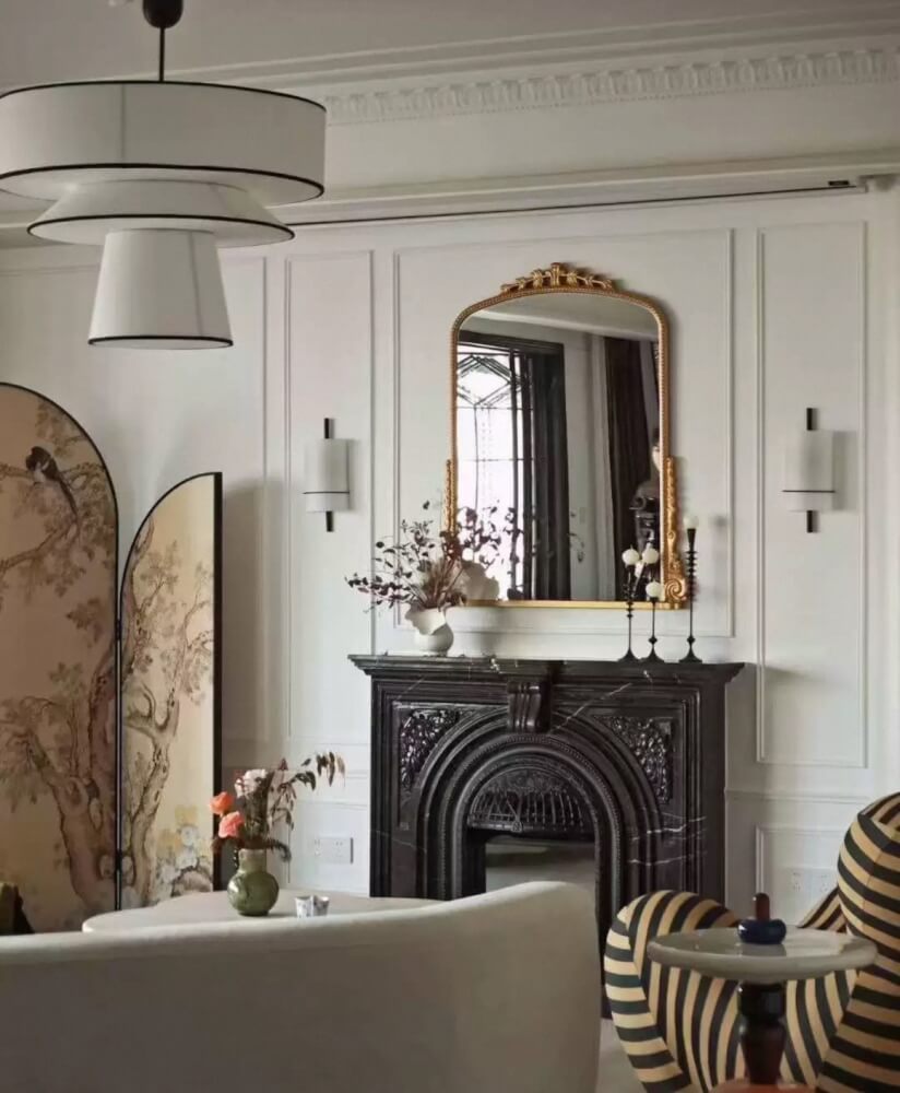 กระจกแขวนผนัง MY DOLLS HOUSE VANITY 90 ซม. สีทอง